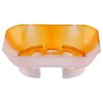Saaj Assorted Small Transparent Plastic Soap Dish