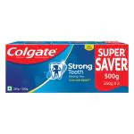 Colgate Strong Teeth Strong you & Calcium Boost Toothpaste Saver Pack 500 g