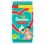 Pampers Baby Dry Pants (M) 2 count (7 - 12 kg)