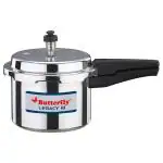 Butterfly Silver Aluminium Legacy Induction Bottom Outer Lid Pressure Cooker 3 L