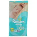 Pampers New Born Baby Dry Diapers (S) 46 count (Up to 8 kg)