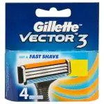 Gillette Vector 3 Cartridge 4 pcs