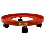 Anjali Round Plastic Gas Trolley 30x30 cm