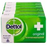 Dettol Original Soap 125 g (Buy 4 Get 1 Free)