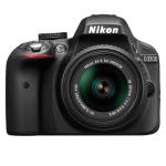 Nikon D3300 DSLR Camera with 18-55 mm Lens Kit, Black