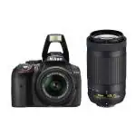 NIKON D5300 DSLR Camera with 18-55 mm and 70-300 mm Dual Lens Kit