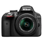 Nikon D3300 DSLR Camera with 18-55 mm and 70-300 mm Dual Lens Kit, Black