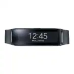 Samsung Gear Fit R3500 Smart Watch, Water and Dust Resistent, Heart Rate Sensor, App and Device Compatible (Black)
