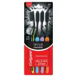 Colgate Slim Soft Charcoal (Soft) Toothbrush (Buy 2 Get 2 Free)