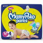MamyPoko Standard Pants (M) 4 count (7- 12 kg)