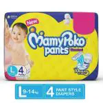 MamyPoko Standard Pants (L) 4 count (9 - 14 kg)