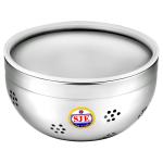 SJE Stainless Steel Coriander Bowl with Holes 350 ml