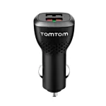 TomTom High-Speed Dual 2.4 Amp USB Mobile Car Charger