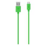 Belkin F2CU012BT04-GRN Tangle Free USB to Micro USB ChargeSync Cable, Green