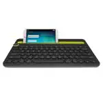 Logitech K480 Wireless Bluetooth Multi-Device Keyboard, Black
