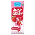 Mother Dairy Strawberry Milkshake 180 ml (Tetra Pak)