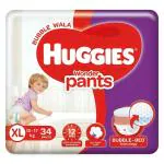 Huggies Wonder Pants (XL) 34 count (12 - 17 kg)