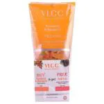 VLCC Turmeric & Berberis Face Wash 150 g (Get 150 ml VLCC Anti Tan Skin Lightening Face Wash Free)
