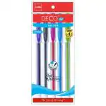 Bic Cello Deco Blue Gel Pen (Pack of 5)