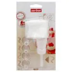 Fackelmann Zenkar Piping Bag with 5 Nozels 30cm