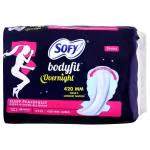 Sofy Bodyfit Overnight Sanitary Napkin with Wings (XXXL) 3 pads