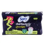 Sofy AntiBacteria Overnight Sanitary Napkin with Wings (XXL) 5 pads