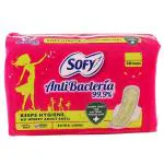 Sofy Bodyfit Anti Bacterial Sanitary Napkin with Wings (XL) 30 pads