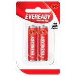 Eveready Red 1015 AA Carbon Zinc Batteries (Pack of 2)