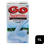 Go Supremo Naturally Rich & Delicious Cow Milk 1 L