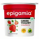 Epigamia Strawberry Greek Yogurt 85 g (Cup)