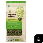 Organic Tattva Whole Moong Dal 1 kg