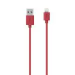 Belkin F8J023BT04 1.2 m USB 2.0 to Lightning Fast charging & data transfer Cable, Red