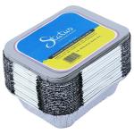 Status Aluminium Disposable Container with Lid 250 ml (25 pcs)