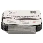 Status Aluminium Disposable Container with Lid 750 ml (25 pcs)
