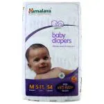 Himalaya Baby Diapers (M) 54 count (5 - 11 kg)