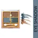 Lakme 9 to 5 Eye Color Quartet Eye Shadow, Smokey Glam 7 g