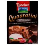 Loacker Quadratini Dark Chocolate Wafer Cookies 250 g