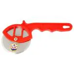 SJE Red Plastic Pizza Cutter