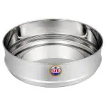 SJE Round Stainless Steel Flat Cooker Dabba (Size 5)