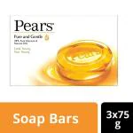 Pears Pure & Gentle Soap 75 g (Buy 3 Get 1 Free)