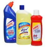 Harpic Toilet Cleaner 1 L + Lizol Floor Cleaner 975 ml Get Harpic Bathroom Cleaner 500 ml Free
