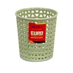 Selvel Botvel Euro Assorted Colour Plastic Round Basket 10 x 11 cm (Design/colour may vary)