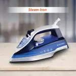 Reconnect RHSIB2001, 2000 Watt, Steam Iron, Soleplate Non-stick Coating, Blue and White