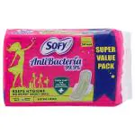 Sofy Anti Bacteria Sanitary Napkin with Wings (XL) 54 pads