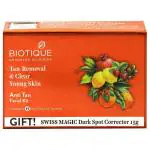 Biotique Anti Tan Facial Kit 65 g with Swiss Magic Dark Spot Corrector 15 g