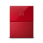 Western Digital 1 TB My Passport External Portable Hard Disk Drive (HDD), USB 3.0, Red, WDBYNN0010BRD