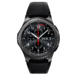 Samsung Gear S3 Frontier R760N, 1.3 inch Super Amoled Display, Water Resistent, Bluetooth and Gorilla Glass with One Year Warranty (Dark Gray)