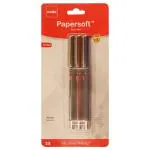 Bic Cello 0.7 mm Papersoft Blue Ballpoint Pen (Pack of 3)