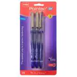Bic Cello 0.5 mm Pointec Blue Gel Pen (Pack of 3)