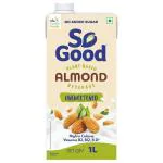 So Good Natural Unsweetened Almond Fresh Milk 1 L